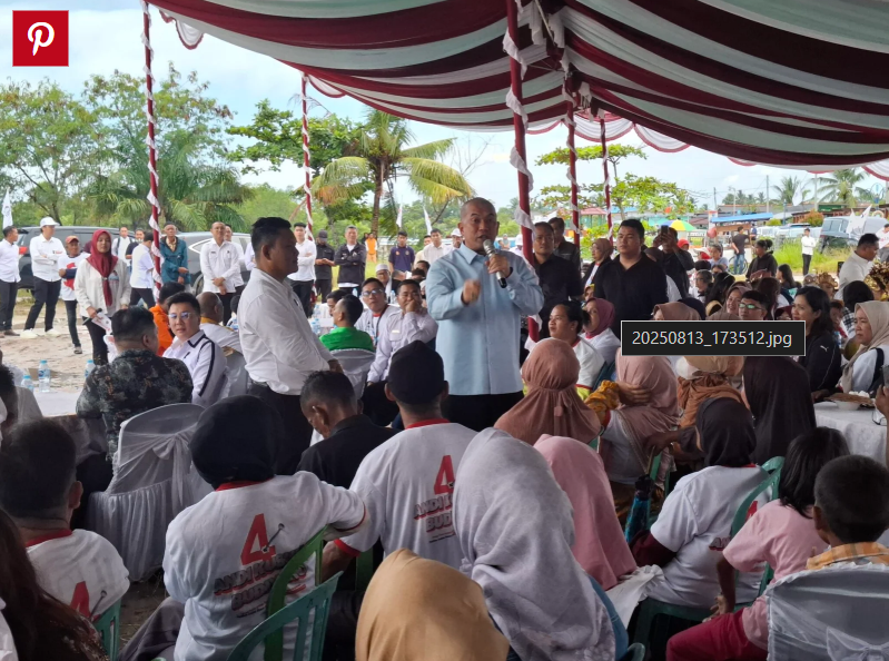 Orasi Politik Andi Kusuma di Hadapan Kaesang: Tolak ‘Money Politics’, Siap Jadikan Warga Bangka Jutawan dari Plasma Sawit dan Timah